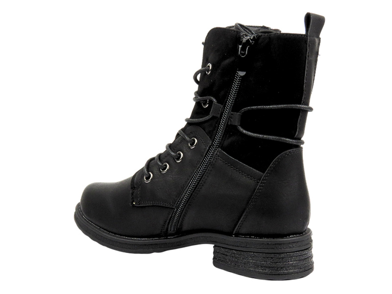 Dámské boty z ekokůže - Evento 20BT35-3068, černá