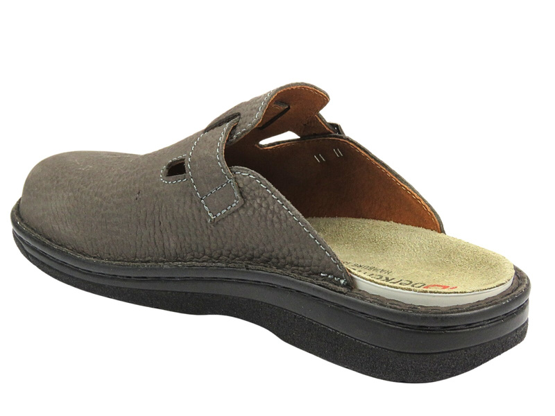 BERKEMANN MAX PLUS pánské žabky 05729-719 Brown, nastavitelné