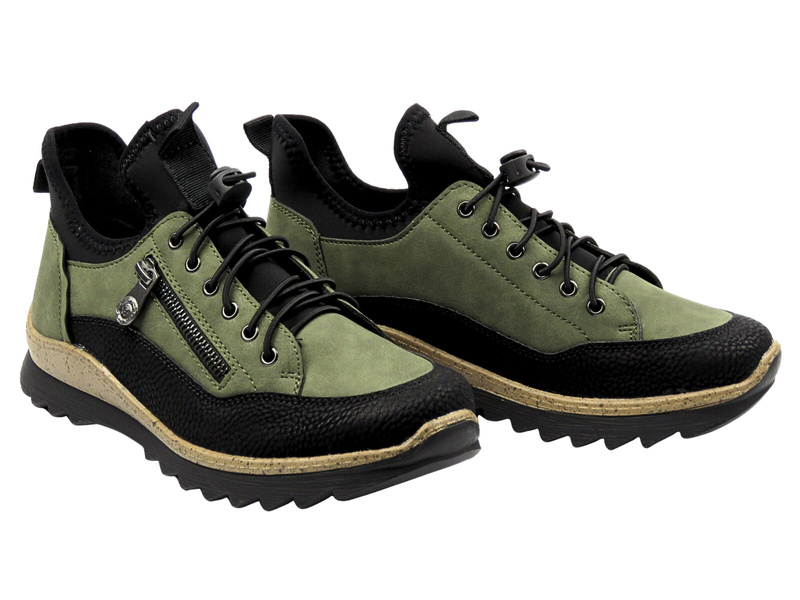 Dámské boty – UNISOFT 25PB02-9520, zelené