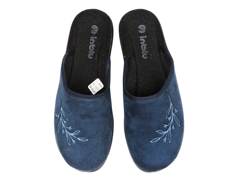 Pohodlné dámské pantofle INBLU CA-1D, modré