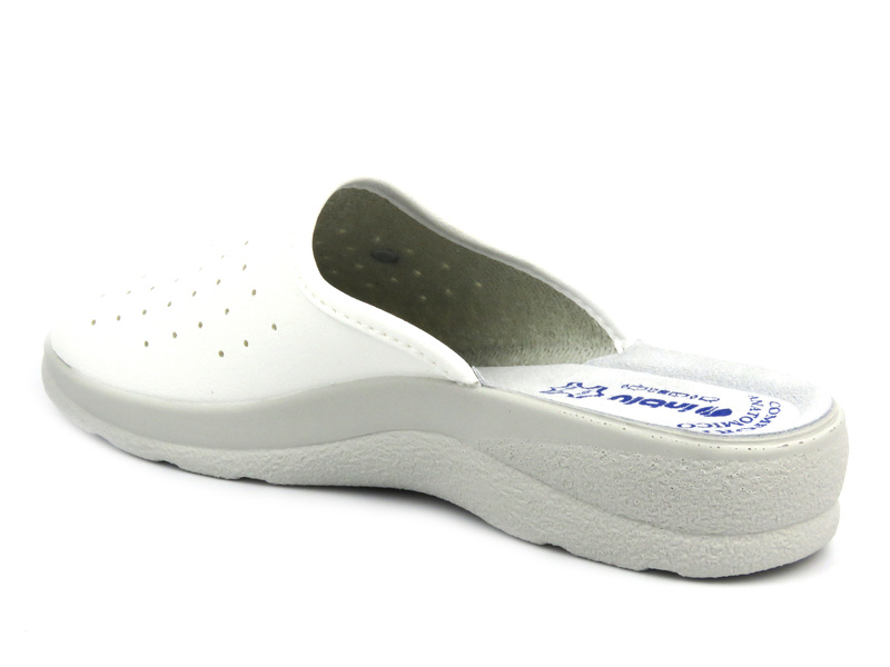 Pánské plstěné pantofle s koženou vsadkou - INBLU VE-02, tmavě šedá