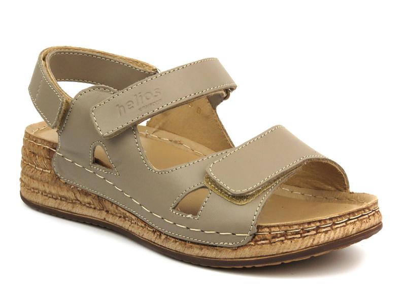 Helios 638/2 dámské sandály, černé