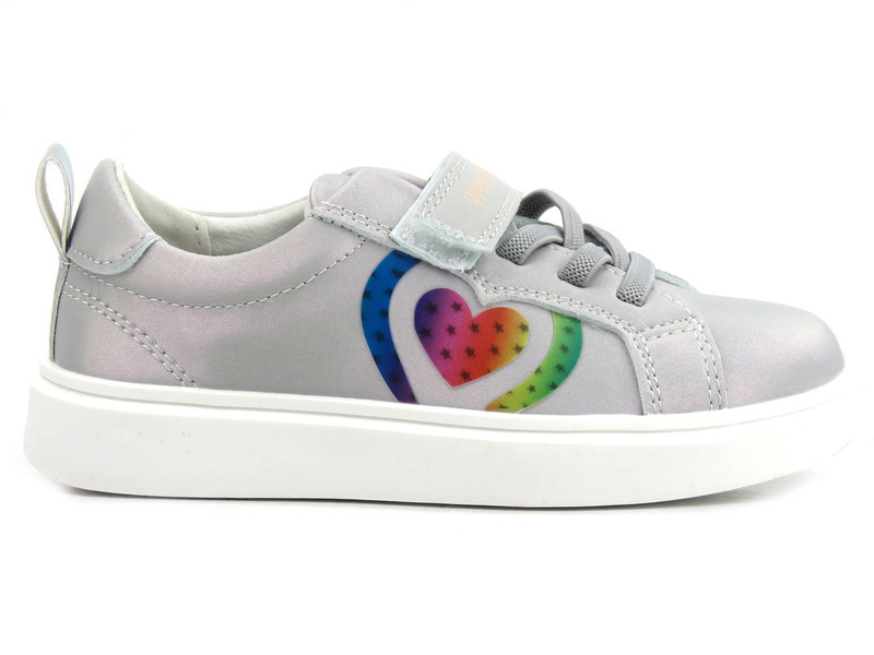 Kvalitní dětská sportovní obuv - WEESTEP R522163572, stříbrná