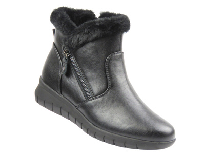 Pohodlné dámské boty SOKOLSKI Z24-175, černé