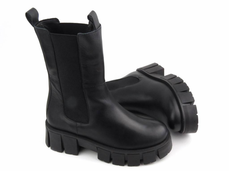 Dámské boty Chelsea, pracovní - VENEZIA 9335191, černé