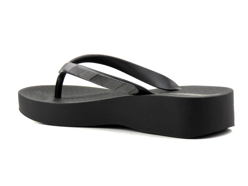 Dámské gumové žabky na klínku - IPANEMA 83175, černé