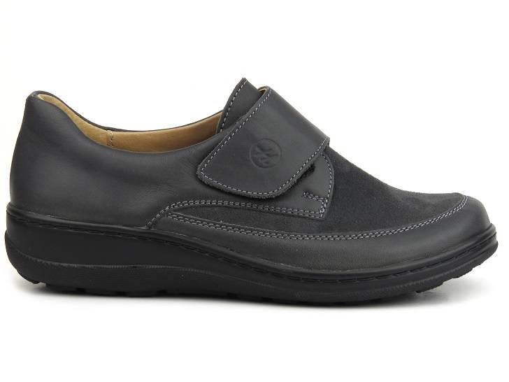 Pohodlná dámská preventivní a zdravotní obuv - Helios Komfort 395, šedá