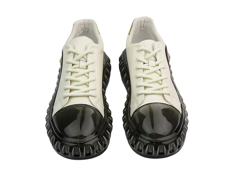 Moderní pánské bílé tenisky JOHN DOUBARE CC2881