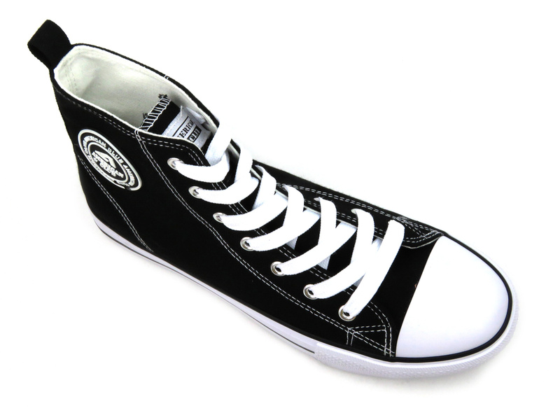 Americké LH 01/23 pánské vysoké tenisky, černé