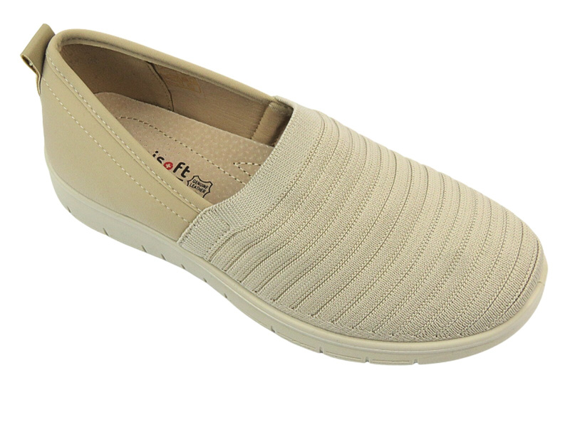 Dámské zdravotní, profilaktické boty béžové UNISOFT 24TX02-5931