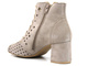 Jarní kotníkové boty, dámské semišové sandály - MACIEJKA 05966-10, béžová