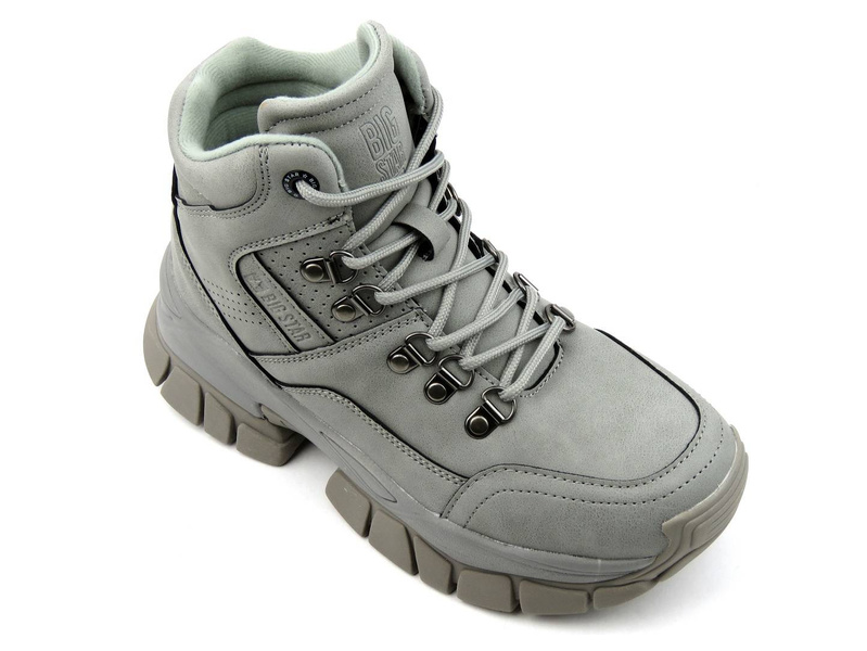 Dámské sněhule, zimní trekové boty - BIG STAR II274330, šedé