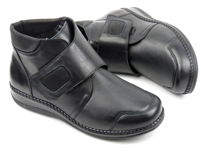 Dámské kotníkové boty vysokého střihu (H) - AXEL KOSELA 1726/9726, černé