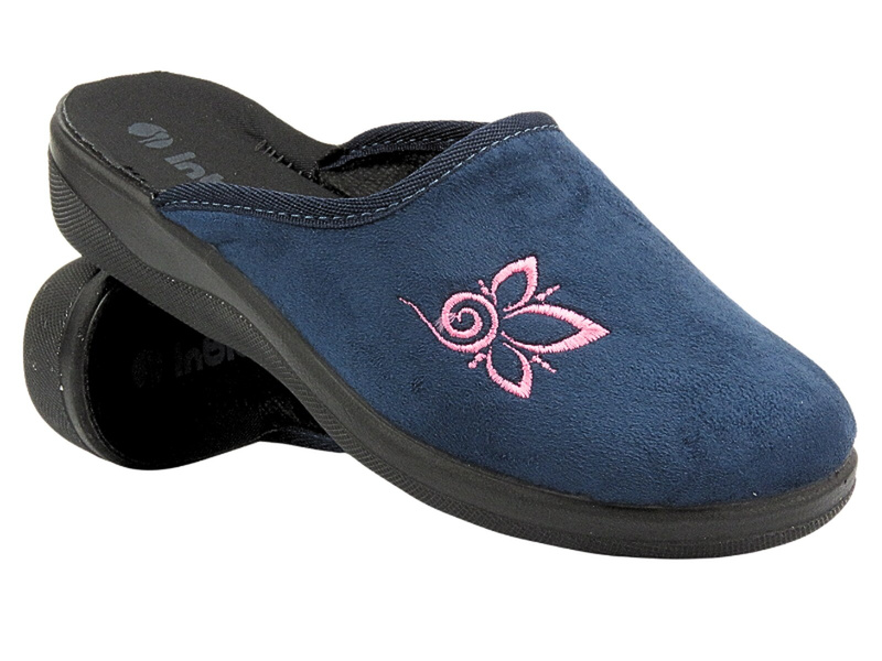 Dámské domácí pantofle - Inblu CU-2D Pomegranate - nazouvací