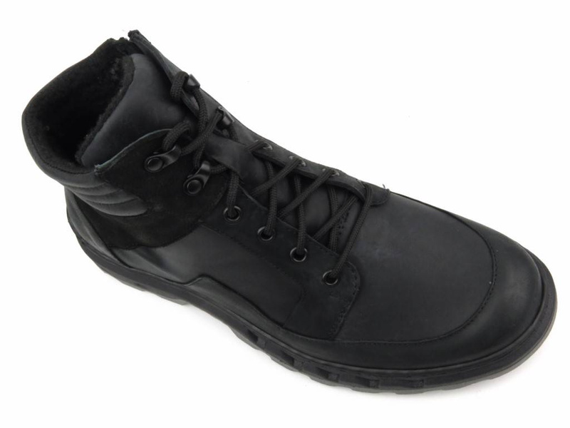 Pánské zateplené kozačky a kozačky - WASAK 0220, černá