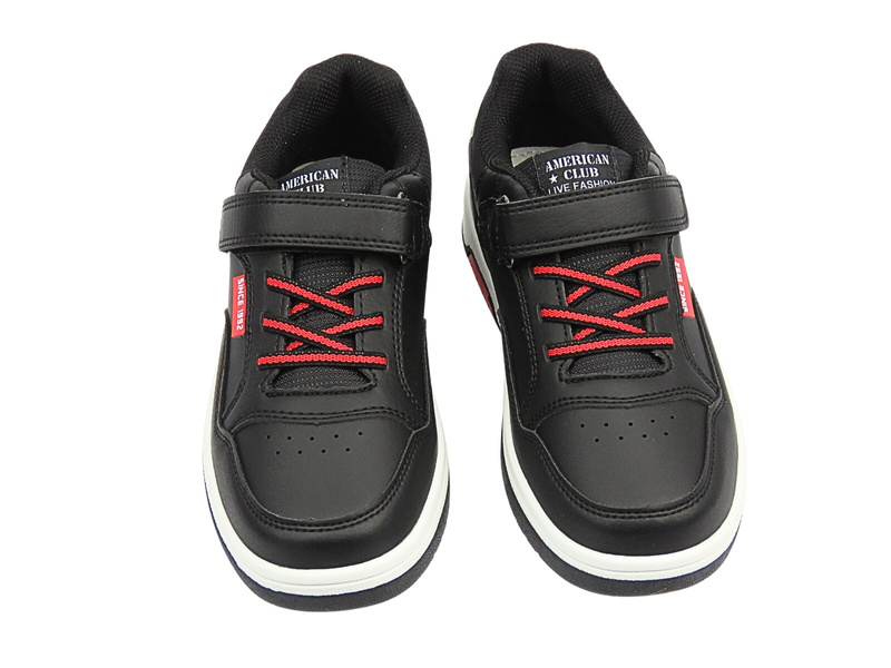 Dětská sportovní obuv černá American Club ES 148