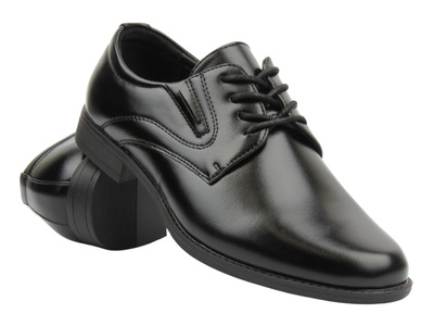 Elegantní dětské polobotky, komunioní boty - Unisoft 24ML26-6777, černé