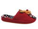 Dámské teplé vánoční pantofle American Club SL 20/24, červená