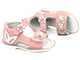 Dětské sandály s profilovanou stélkou - WOJTYŁKO 22302, růžové