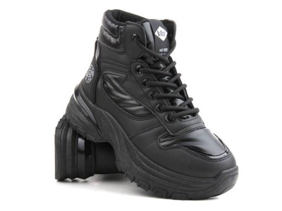 Dámské sněhule na platformě - LEE COOPER LCJ-23-44-1973L, černé