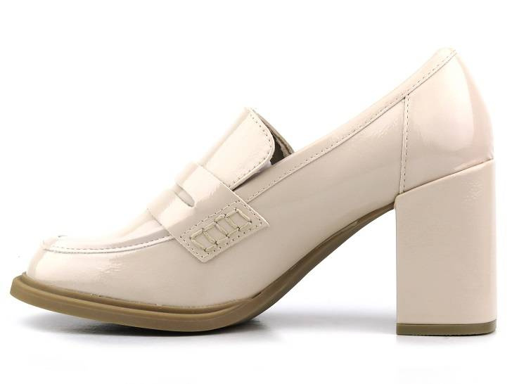 Lodičky, dámské boty na vysokém podpatku - Marco Tozzi 2-24403-20, béžová