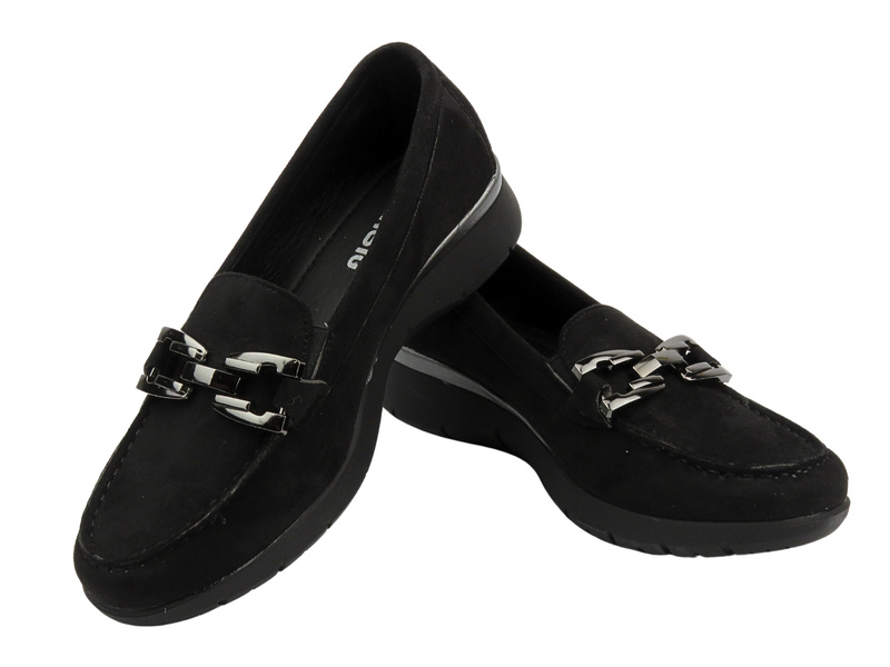 Dámské černé mokasíny Inblu IC-20