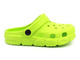 Dětské nazouváky, crocsy světle zelené Realpaks D-301