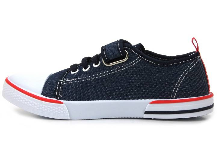 American Club TEN dětské tenisky 83/23 84/23, tmavě modrá s červenou