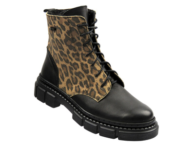 Pohodlné dámské boty Helios Komfort 549, černé 3