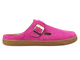Dámské minimalistické kožené pantofle Barefoot Nika Komfort 1471, fuchsiová