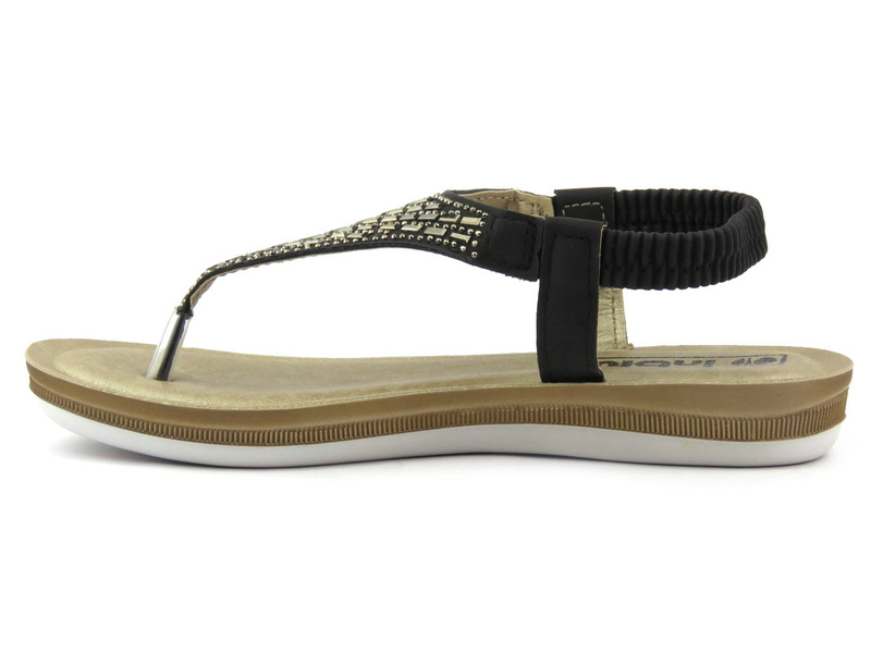 Dámské nazouváky - Inblu BA-43, černé