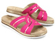 Dámské žabky na léto a dovolenou - INBLU SA-43, fuchsiové