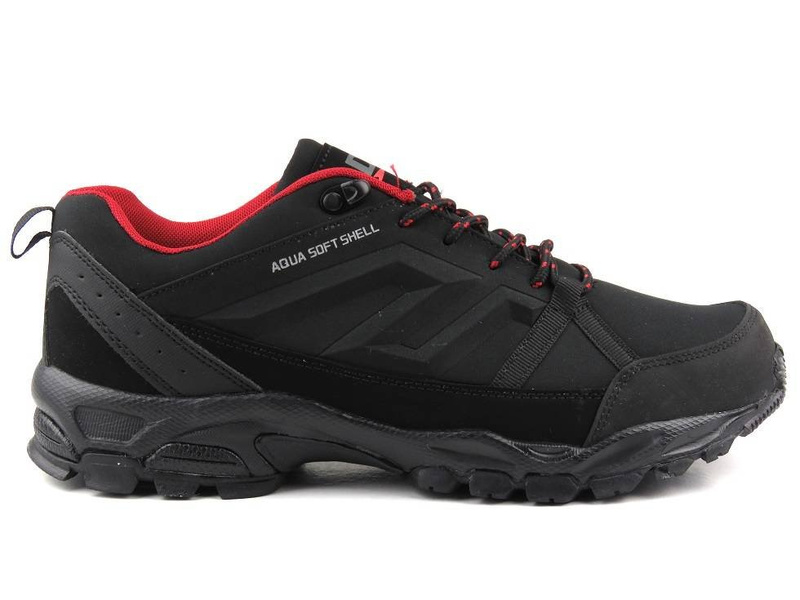 DK 1997 Soft Shell pánské nízké trekové boty, černé