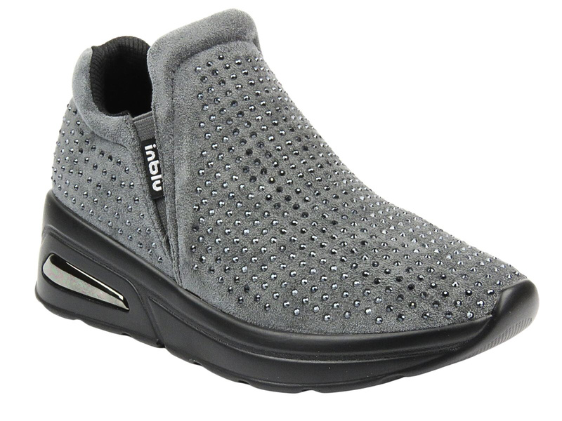 Dámské tenisky na platformě - INBLU IN-386, šedé