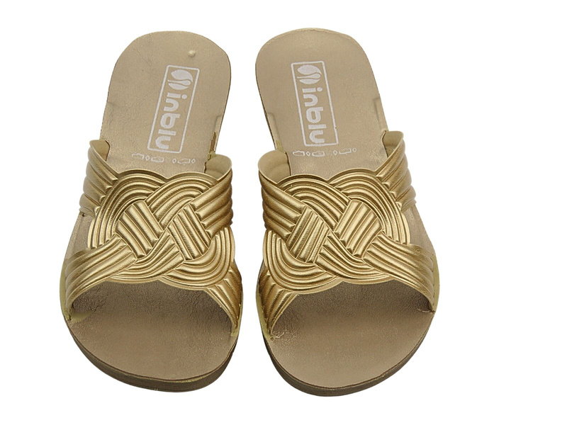 Dámské pantofle platinové INBLU ME-43 – Moderní design