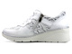 Dámské tenisky se zipem a šněrováním - Helios Komfort 347, stříbrné 2