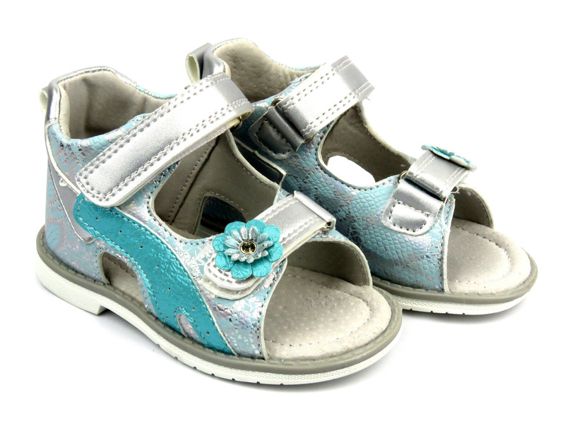 Dětské sandály s uzavřenou patou - AMERICAN CLUB XD 13/21, modré