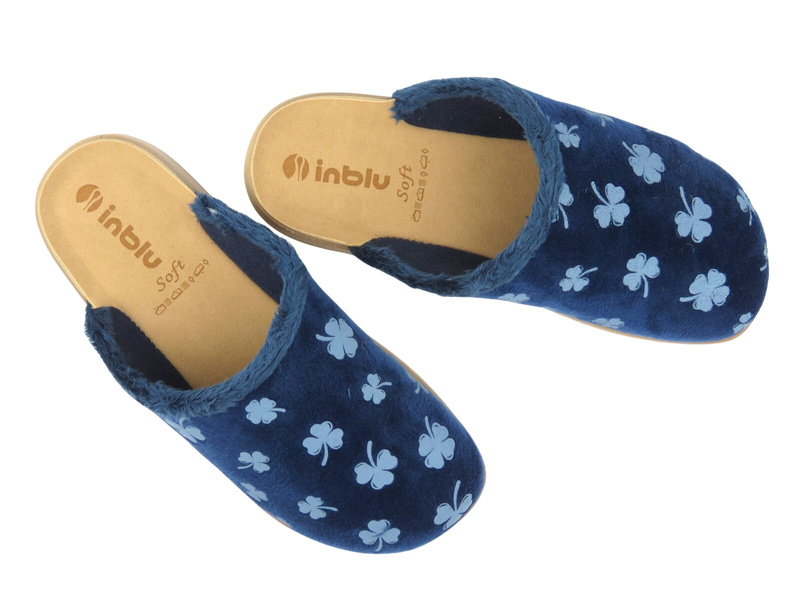 Pohodlné dámské pantofle INBLU CT-49, tmavě modré