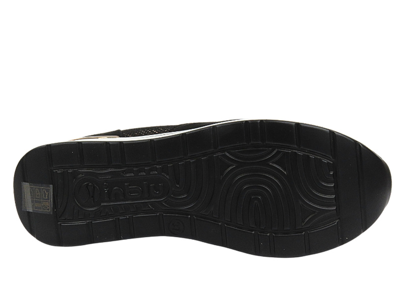 Dámské tenisky s krystalky černé INBLU IN-388