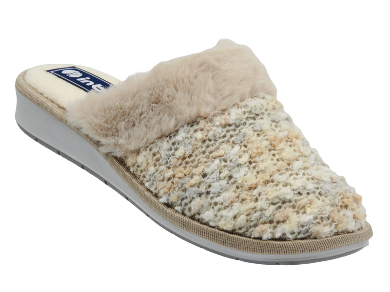 Dámské domácí pantofle Inblu LB-109 béžové – nazouvací