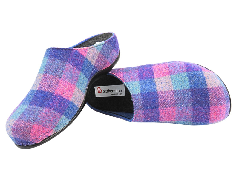 Dámské plstěné pantofle - BERKEMANN 01044-635 Fabia, fialová