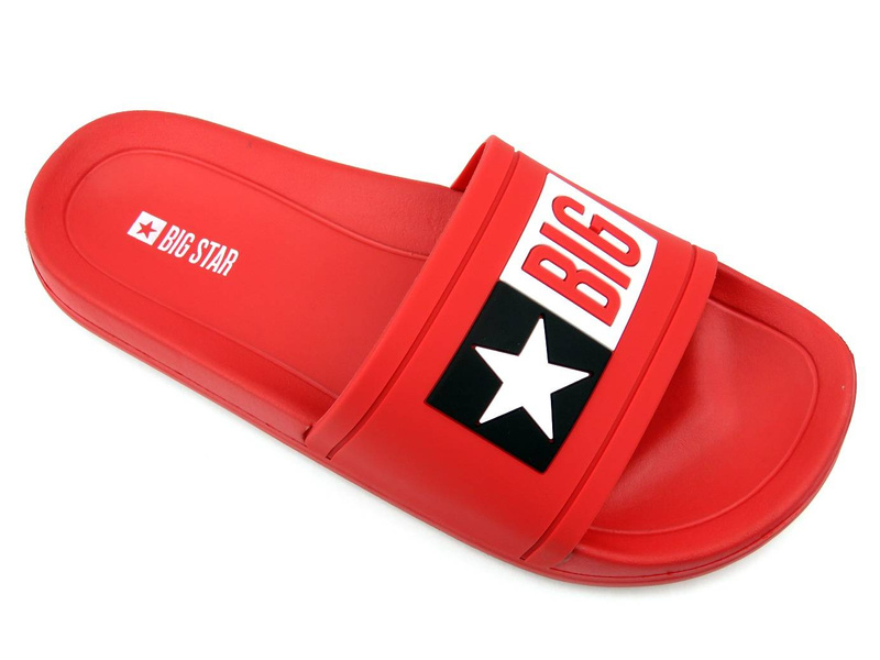 Pánské sportovní žabky - BIG STAR DD174702, červené
