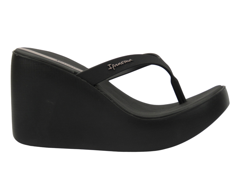 Gumové pantofle, dámské žabky na klínku – IPANEMA 83626, černé