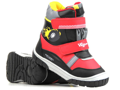 Dětské softshellové sněhule - WOJTYŁKO 23031, červené