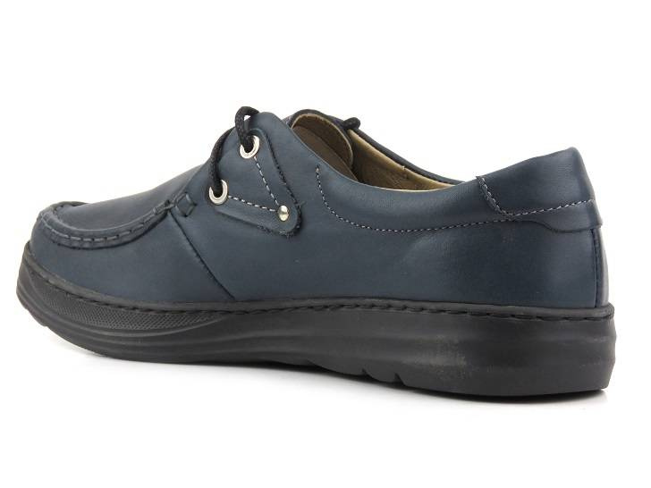 Lehké, pohodlné dámské boty - Helios Komfort 363, tmavě modrá