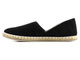 Dámské espadrilky s vykrojeným svrškem - NEWS 20TX02-2416, černé