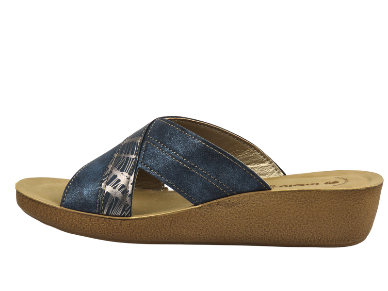 Dámské pantofle INBLU TP-49, tmavě modré