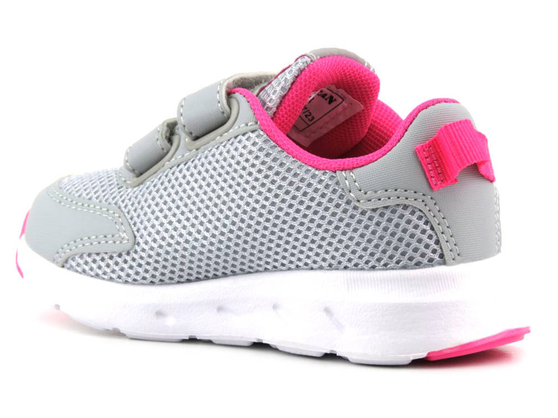 Sportovní obuv, dětské tenisky - AMERICAN CLUB ES 127/23, šedá