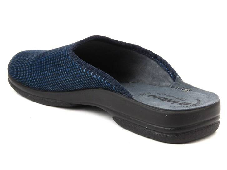 Pánské pantofle s měkkou stélkou - INBLU ALCE, tmavě modrá