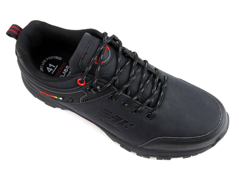 Pánská treková obuv - BADOXX MXC-8363, černá